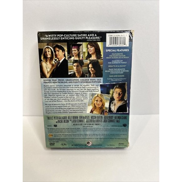 The O.C. - The Complete Third Season (DVD, 2006, 7-Disc Set) - Picture 2 of 3